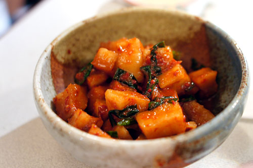 Home Made Radish Kimchi