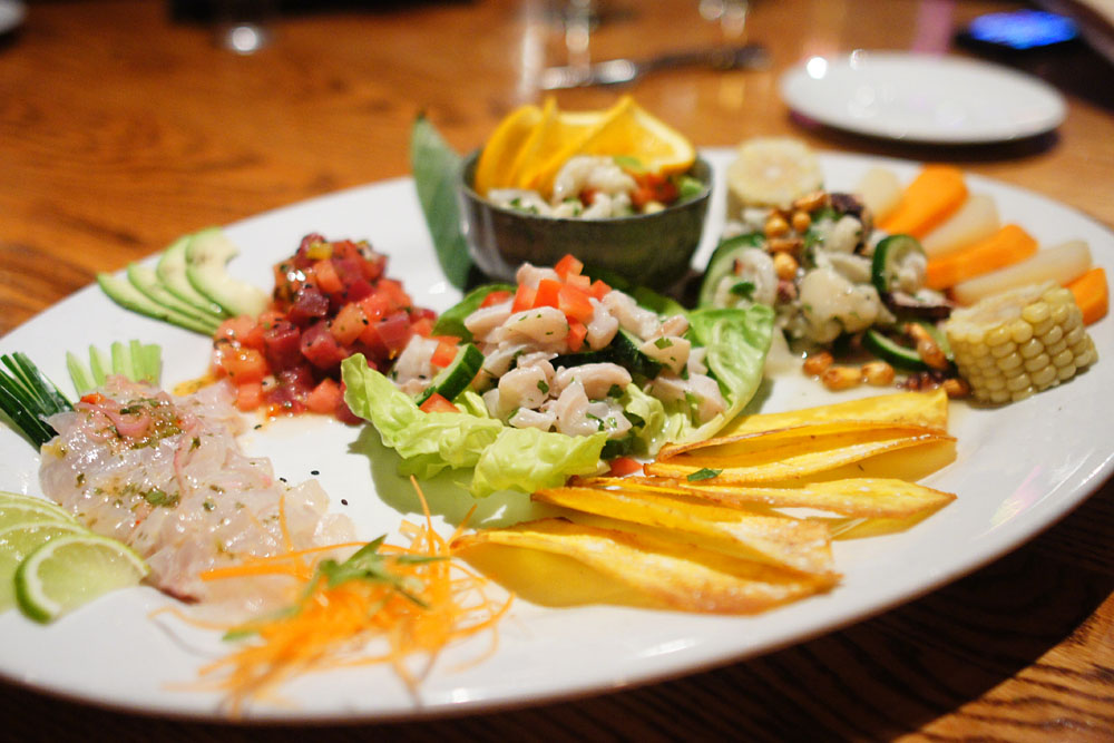 Ceviche Platter