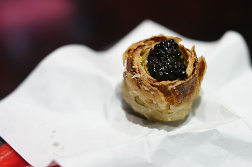 Artichoke with Caviar