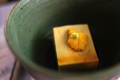 Yanagita seafarms uni goma tofu