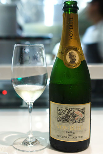 riesling sekt, brut von buhl 2008 pfalz, germany