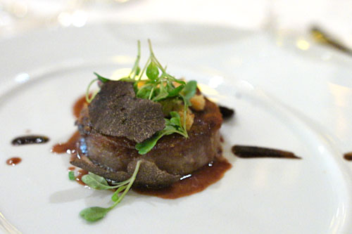 Fromage de Tête with Truffled Red Wine Sauce & Truffle Salad