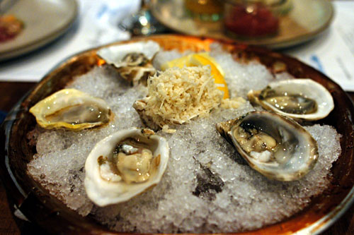 Oysters on the Half Shell, Condiments