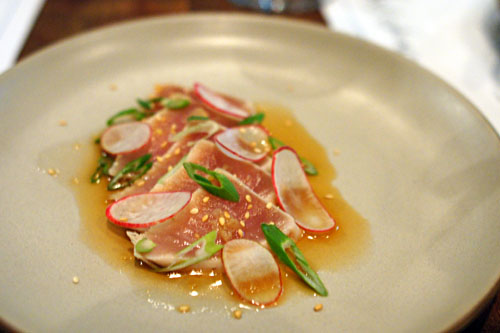 Albacore, Sesame Seeds, Radish, Citrus Soy