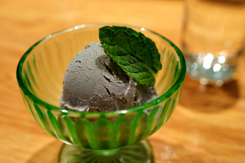 Black Sesame Ice Cream