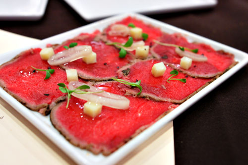 Bison Carpaccio