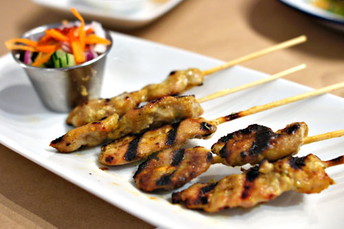 pork satay skewers