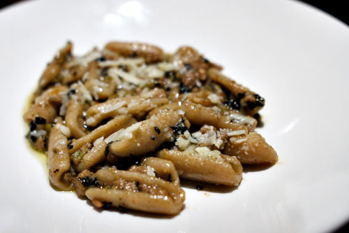 Toasted grain capunti