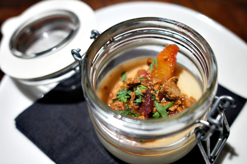 Sheep's milk yogurt panna cotta