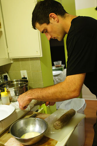 Prepping Lamb - Isaiah Frizzell