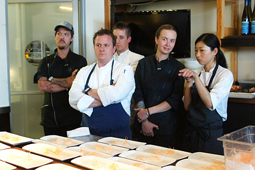 Chefs look bored