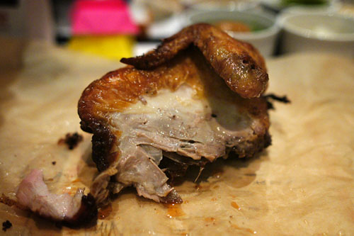 Cracklin' Beer Can Chicken