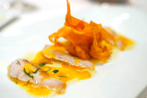 seabass tiradito