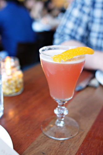 rhubarb sidecar