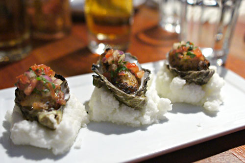 oysters a la chalaca