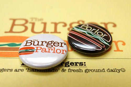 Burger Parlor Pins