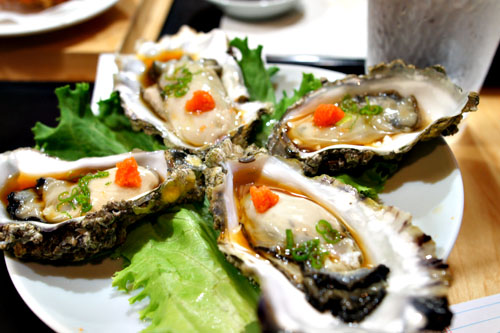 Oysters on Half Shell