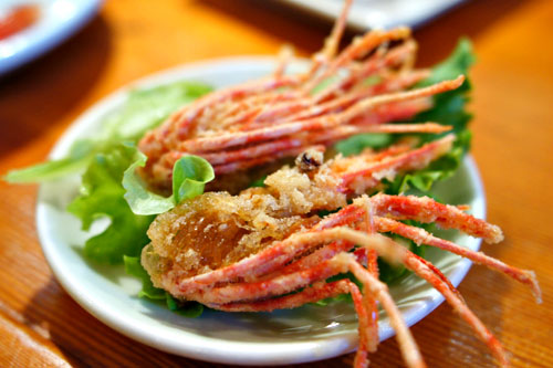 Deep-Fried Sweet Shrimp Heads