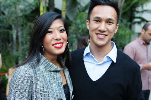 Victor Nguyen and Girlfriend