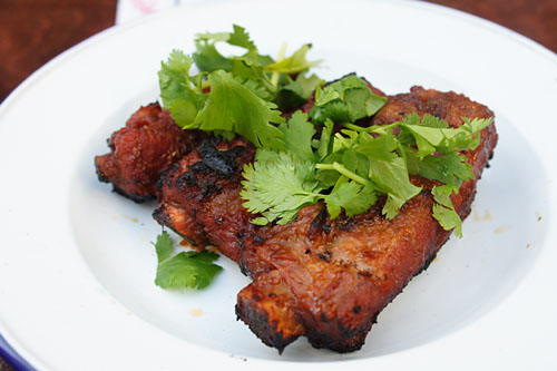 moo daeng / pork ribs