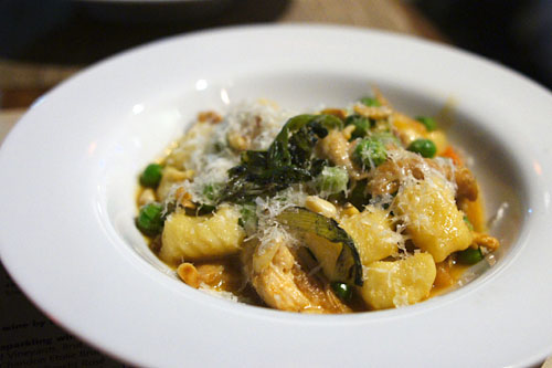 braised rabbit gnocchi