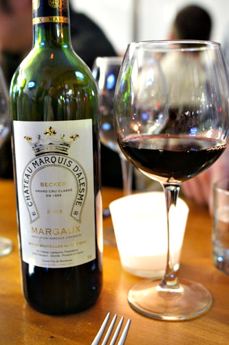 2003 Château Marquis d'Alesme Becker