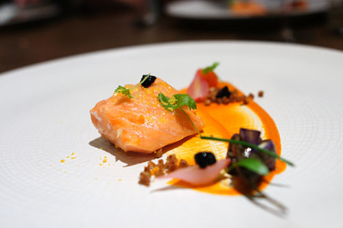 Salmon 'Basquaise'