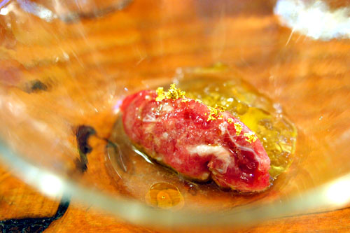 Cru (bluefin tuna tartar)