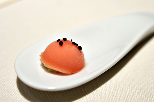 Watermelon Glacé, Cucumber Yogurt