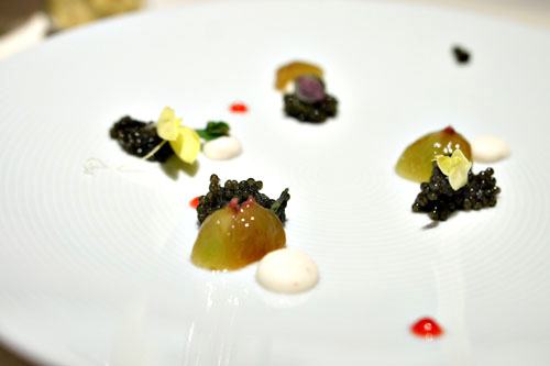 Caviar, Grape, Sesame