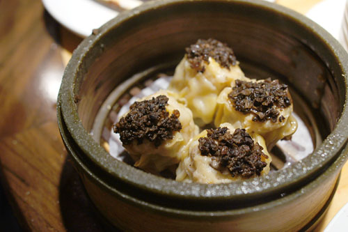 Black Truffle Mushroom Siu Mai