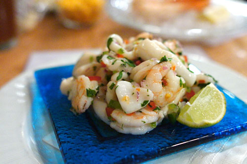 Seafood Ceviche w/ Lime & Jalapeño