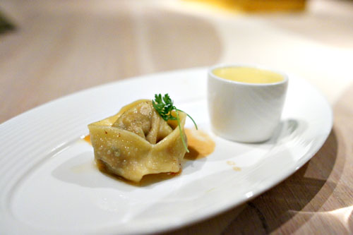 Veal Sweetbread and Chanterelle Mushroom Tortellini