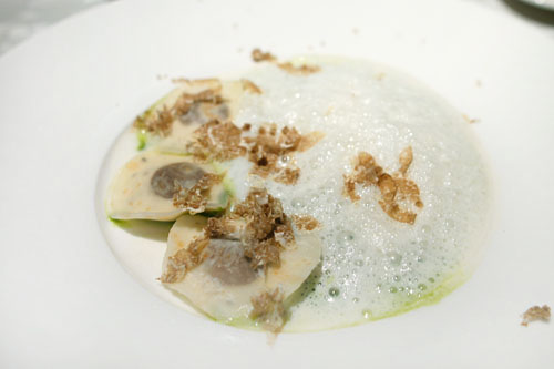 CELERY RAVIOLI | SPINACH