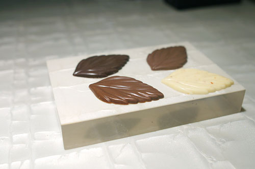 Chocolate Leaves