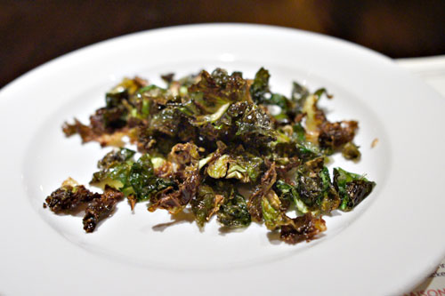 Crispy Brussels Sprout Leaves