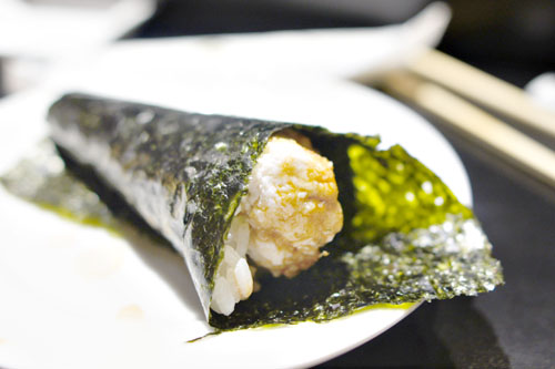 Blue Crab Hand Roll / Watarigani no Temaki