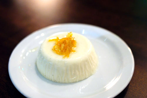 Buttermilk Panna Cotta with Lemon Zest and Candied Citrus