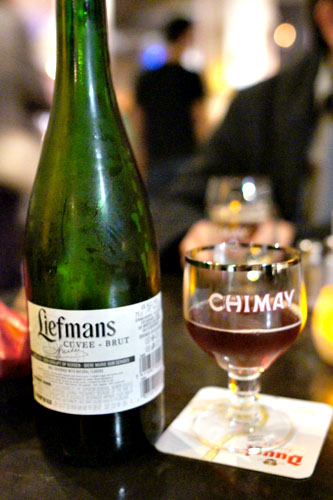 Liefmans Cuvee Brut kriek lambic (cherry)