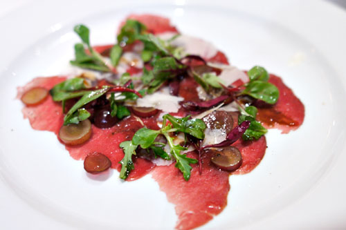 carpaccio di capriolo