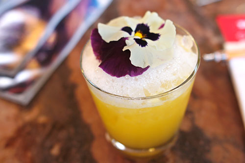 Micro-Climate Mezcal, St. Vincent Orgeat, Fresh Lemon, Agave Nectar, Passion Fruit, Lavender Air