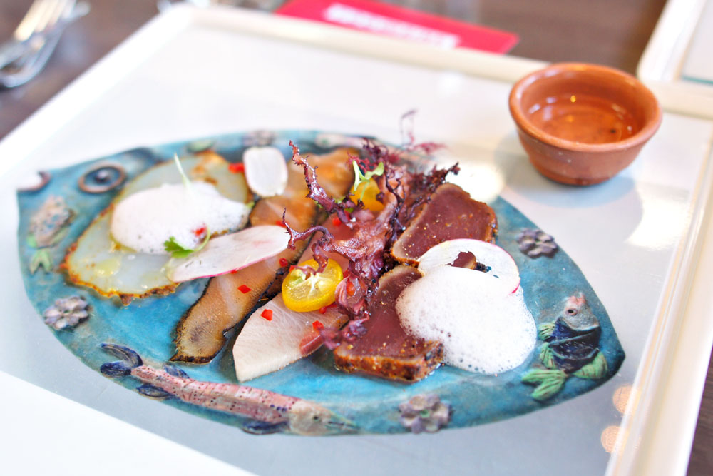 Crudo Assortment of Fresh and Smoked Seafood