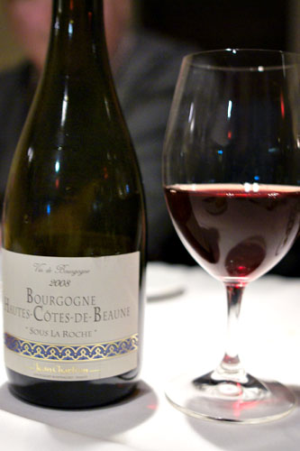 2008 Jean Chartron Bourgogne Hautes-Côtes de Beaune Sous La Roche