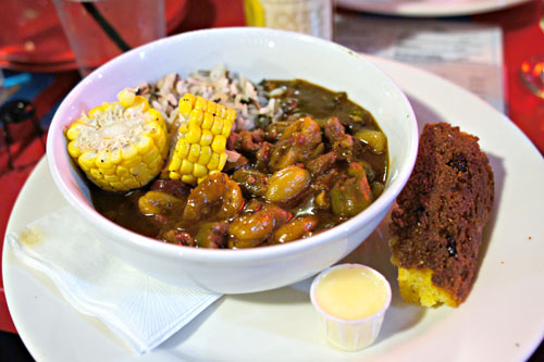 Alligator and Tasso Stew