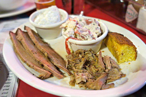 Brisket + Pulled Pork