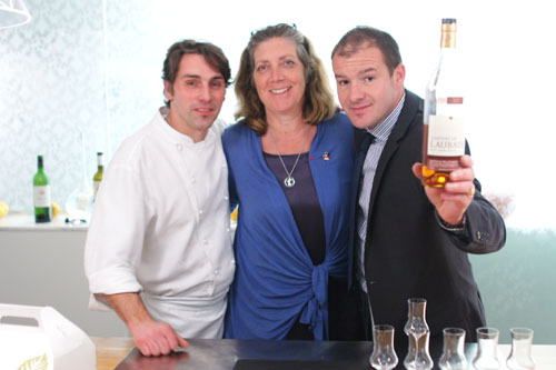 Chef David Feau, Ariane Daguin, Eric Espuny