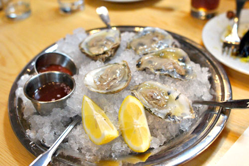 Bluepoint Oysters, Spicy Pickle Juice