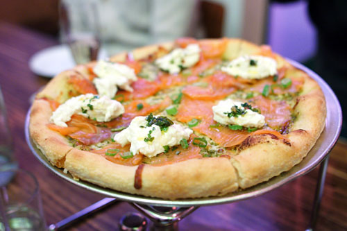 House Smoked Salmon Pizza