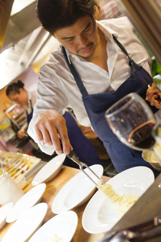 Plating Pasta