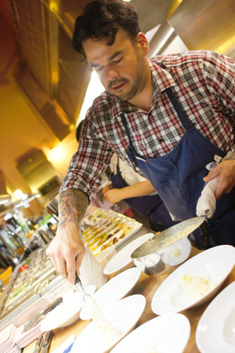 Plating Pasta